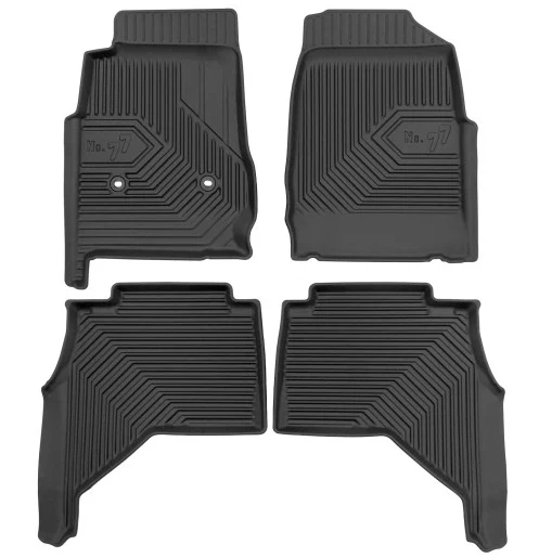 Gulvmatter Isuzu D-Max II (2012-2019) – 3D Premium med sidekant | Frogum
