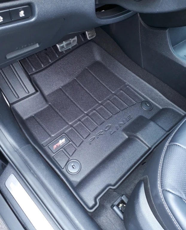 Gulvmatter Kia e-Niro I (2018-2022) – 3D Premium med sidekant | Frogum