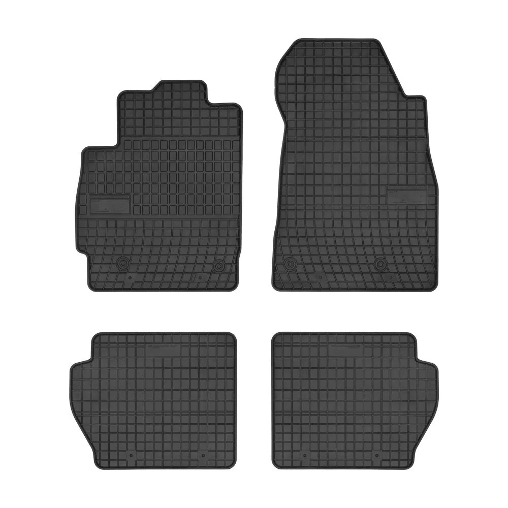 Gulvmatter Mazda 2 (2007-2014) – med sidekant på 1 cm | Frogum