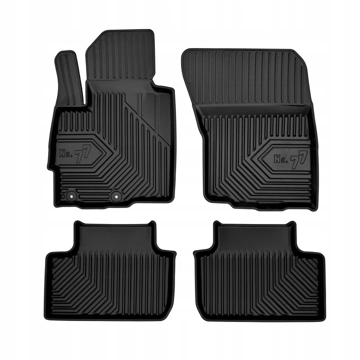 Gulvmatter Mitsubishi ASX I (2010-2023) – 3D Premium med sidekant | Frogum
