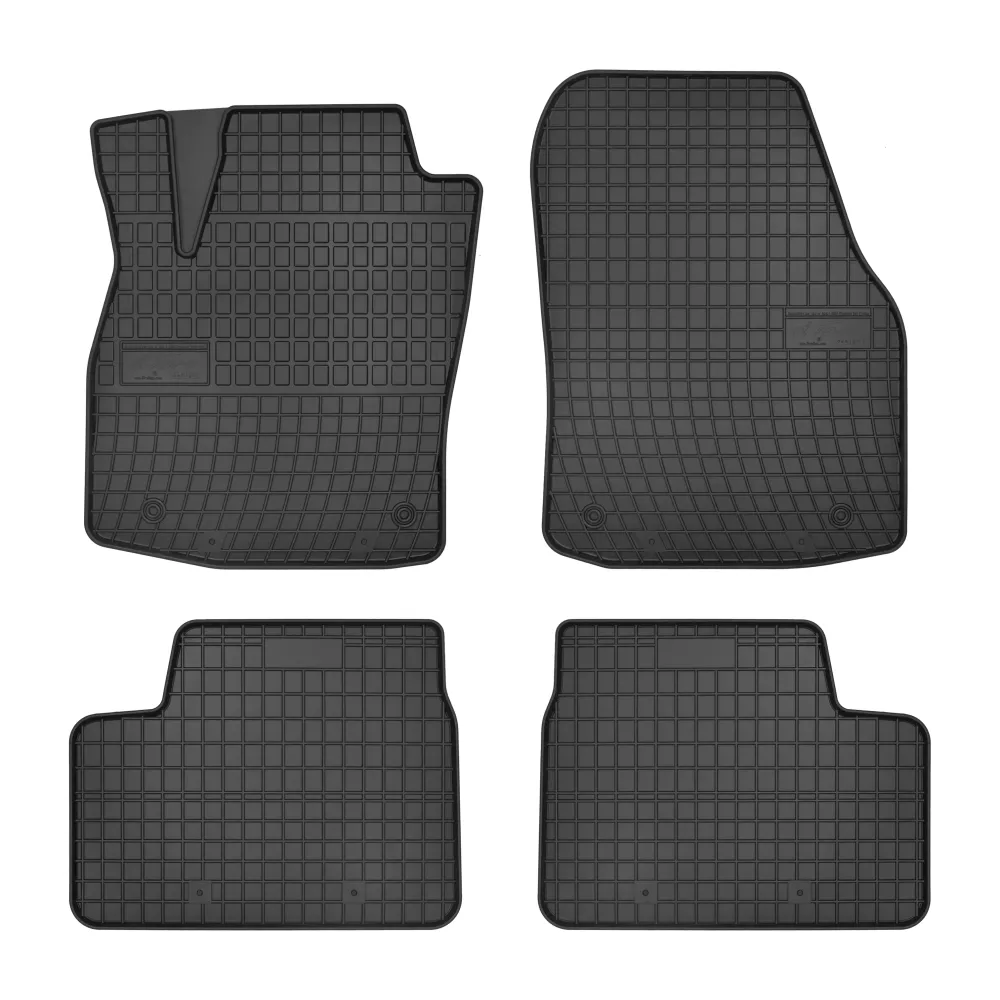 Gulvmatter Opel Astra H (2004-2014) – med sidekant på 1 cm | Frogum
