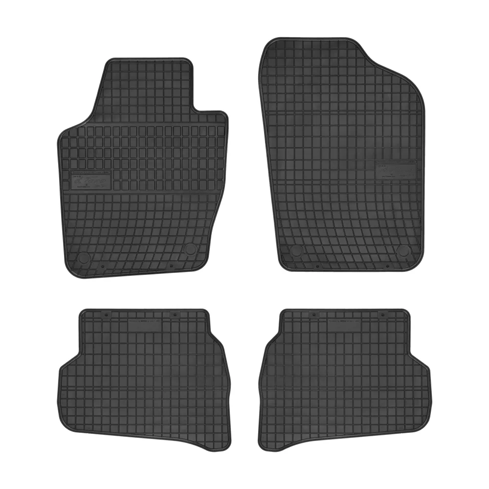 Gulvmatter Vw Polo V (2009-2017) – med sidekant på 1 cm | Frogum