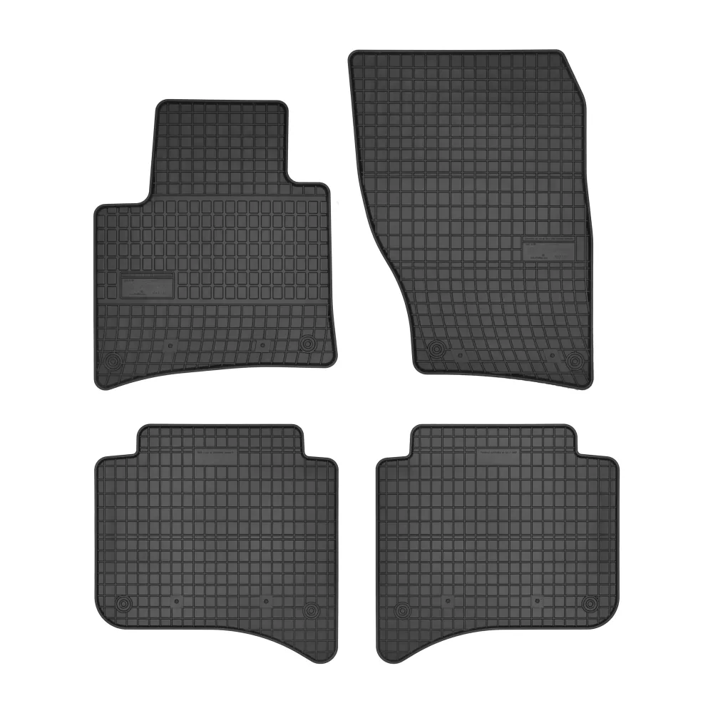 Gulvmatter Porsche Cayenne II (92A) (2010-2017) – med sidekant på 1 cm | Frogum