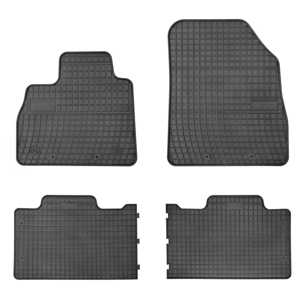 Gulvmatter Renault Espace V (2015-) – med sidekant på 1 cm | Frogum