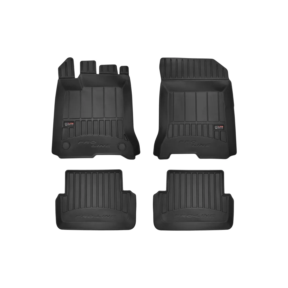 Gulvmatter Renault Laguna III (2007-2015) – 3D Premium med sidekant | Frogum