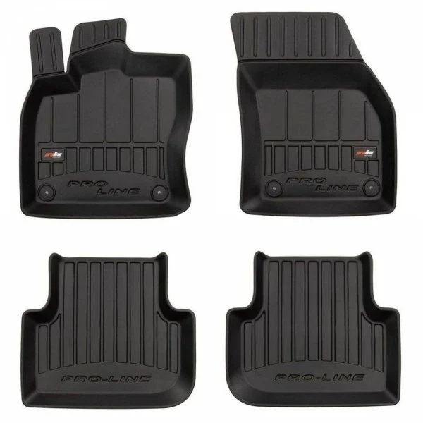 Gulvmatter Vw Tiguan II (2016-2024) – 3D Premium med sidekant | Frogum