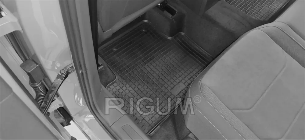 Gulvmatter Vw Touran II (2015-) – Luktfrie gummi | Rigum