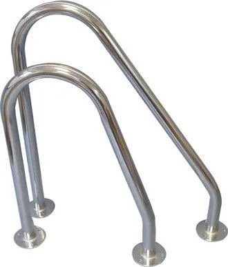 Haifinner 25mm h=500 w=320 rustfritt stål AISI 316 - 1 stk.