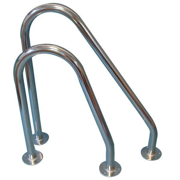 Haifinner 25mm h=500 w=320 rustfritt stål AISI 316 - 1 stk.