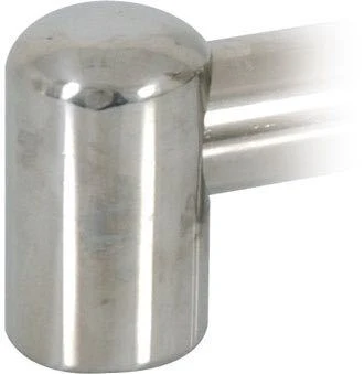 Håndlistholder RF stål AISI 316 Ø22mm lukket