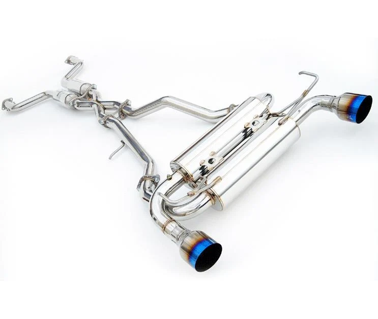 Invidia 09+ 370Z Gemini Single Layer Titanium Tip Cat-back Exhaust