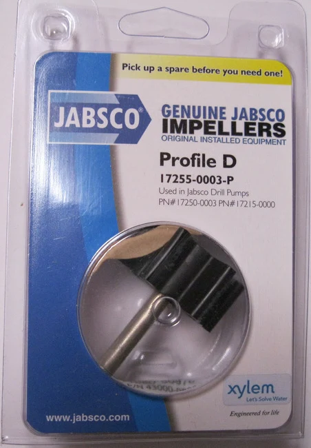 Jabsco, Reservehjulsett 117255-0003-P