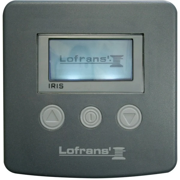 Lofrans, Iris Chain Counter Grey, IP67, LCD-skjerm, 12/24V
