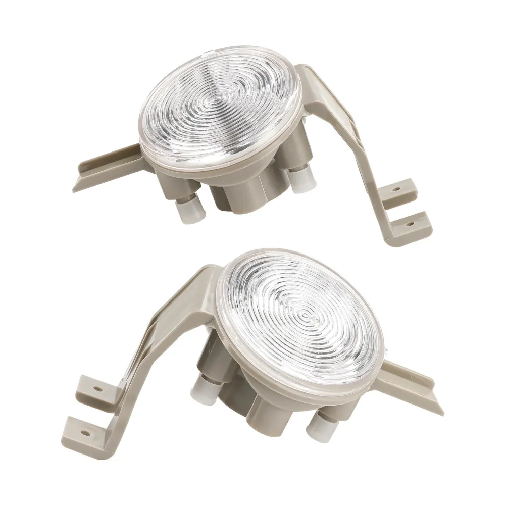 Par av frontindikatoren lys lampe flasker klar objektiv mini cooper