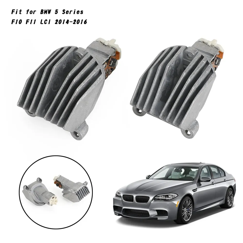 2 PCS BMW ActiveHybrid 5 3.0L 2014-2016 DRL LED-modul 63117343876