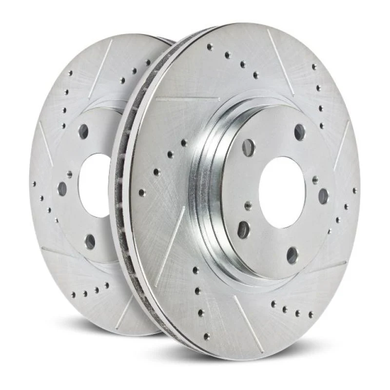 Power Stop 15-20 Dodge Charger Front Drilled & Slotted Rotor - Pair