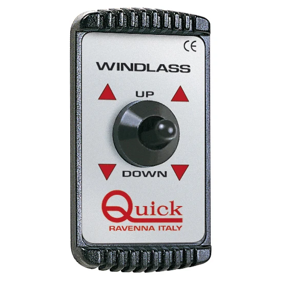 Quick, Kontrollpanel ankerspill, 50 mm x 90 mm x 870 mm