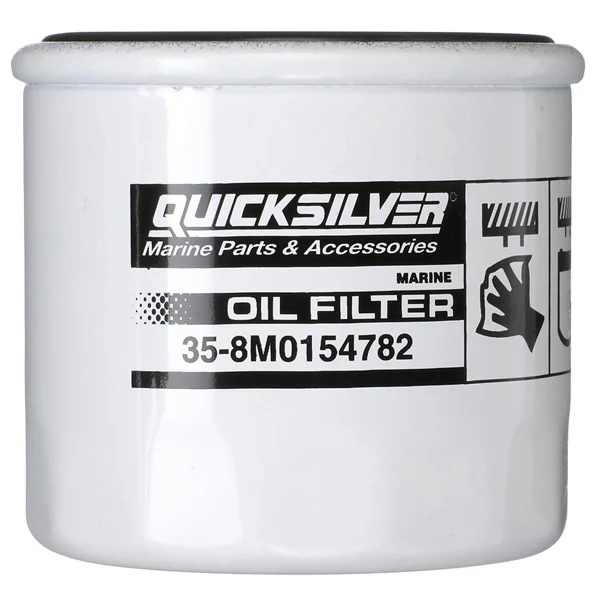 Quicksilver, Oliefilter, 8M0154782, Til Johnson/Evinrude 140 EFI 2003-2005, Suzuki DF140 2002-2012