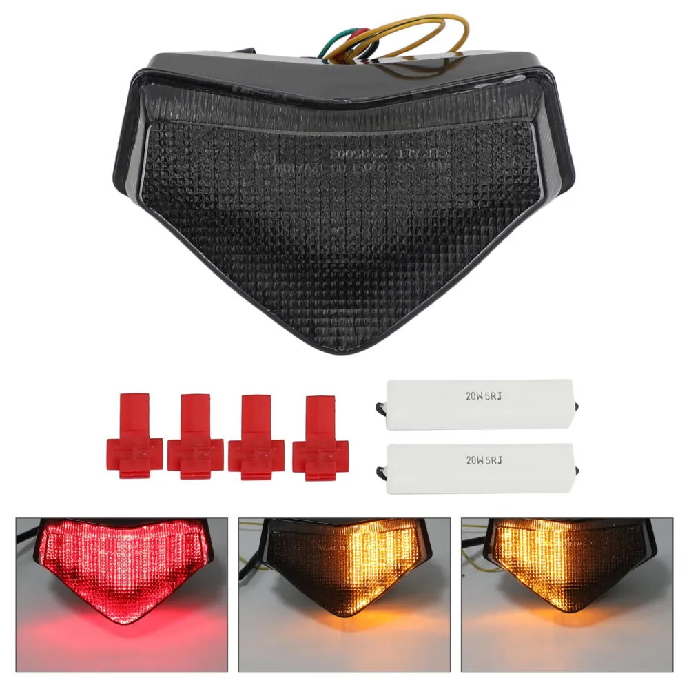 Røyk LED baklys Integrerte blinklys tigerhastighet Sprint St.