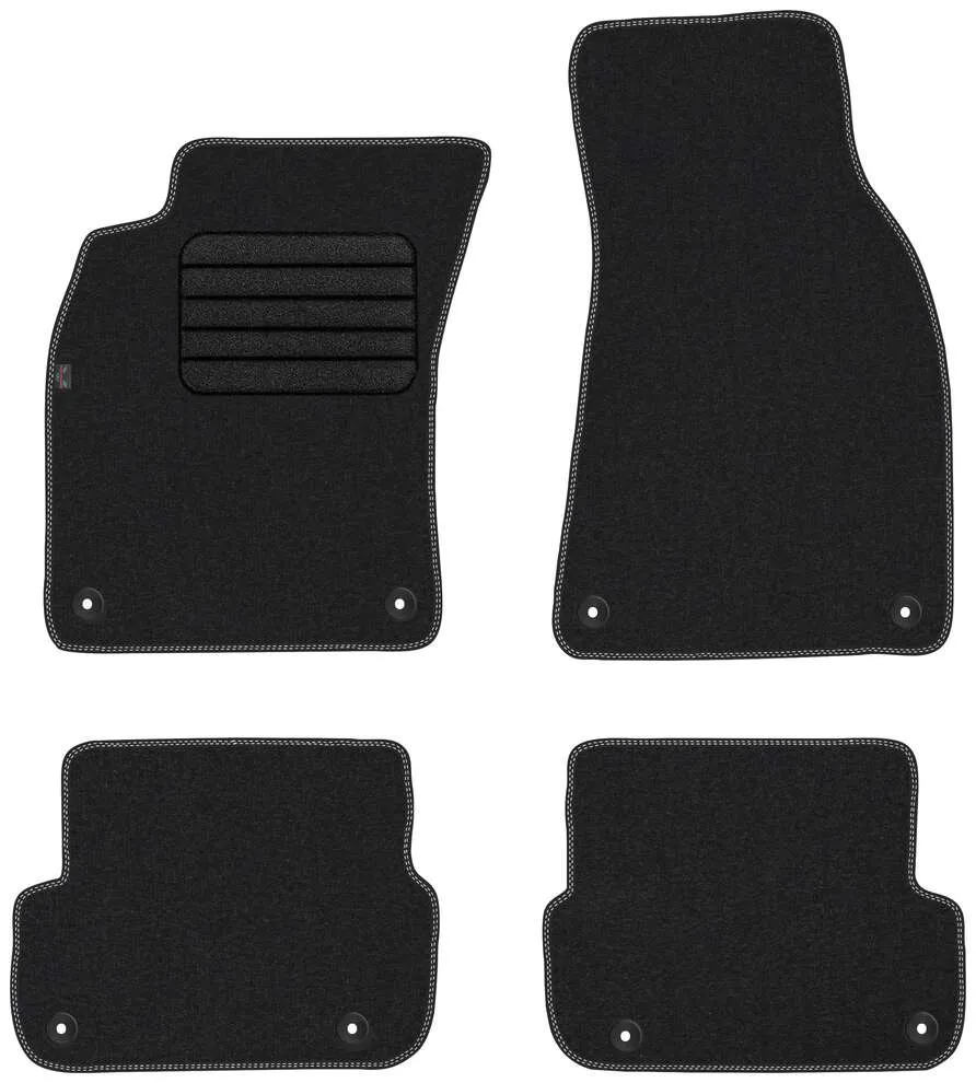 Stoffmatter Audi A6 C6 (2004-2011) – Premium Stoff - Textil