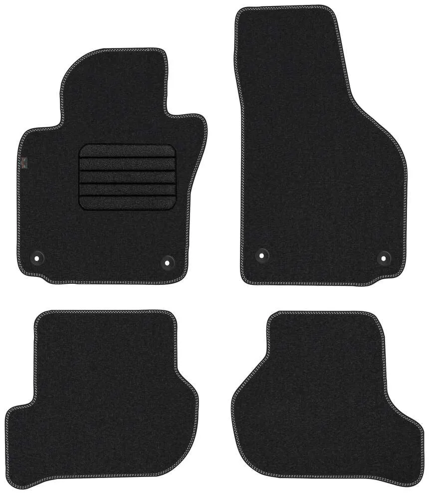 Stoffmatter Vw Golf V (2003-2009) – Premium Stoff - Textil