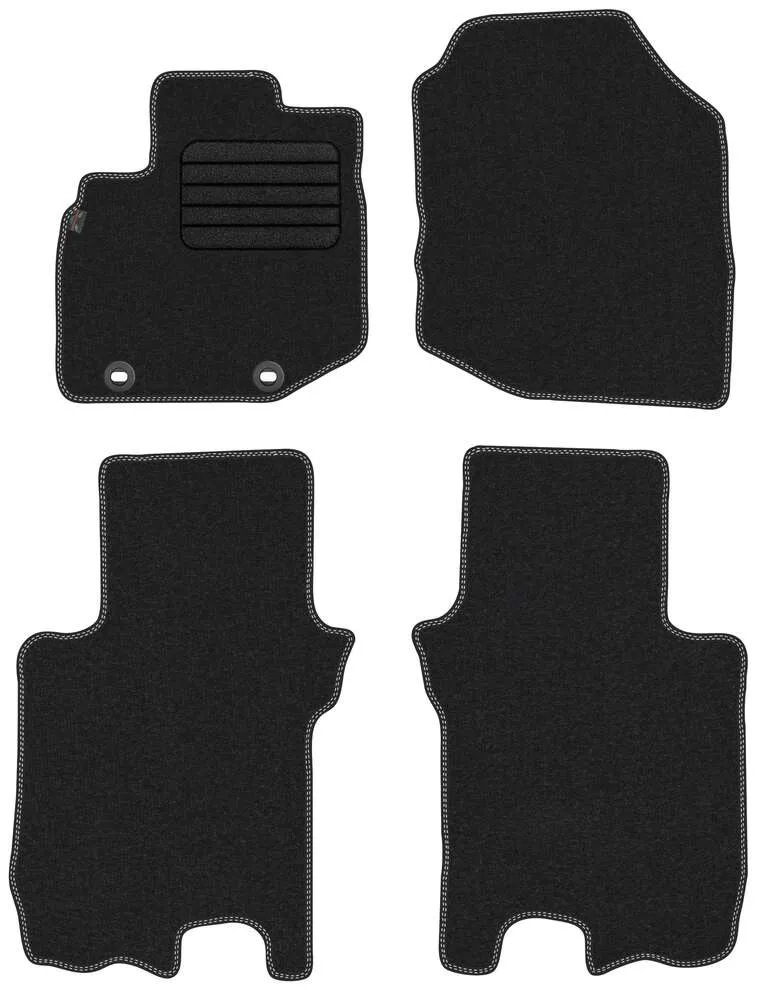 Stoffmatter Honda Jazz II (2008-2013) – Premium Stoff - Textil