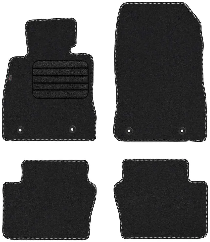 Stoffmatter Mazda 2 (2014-2023) – Premium Stoff - Textil