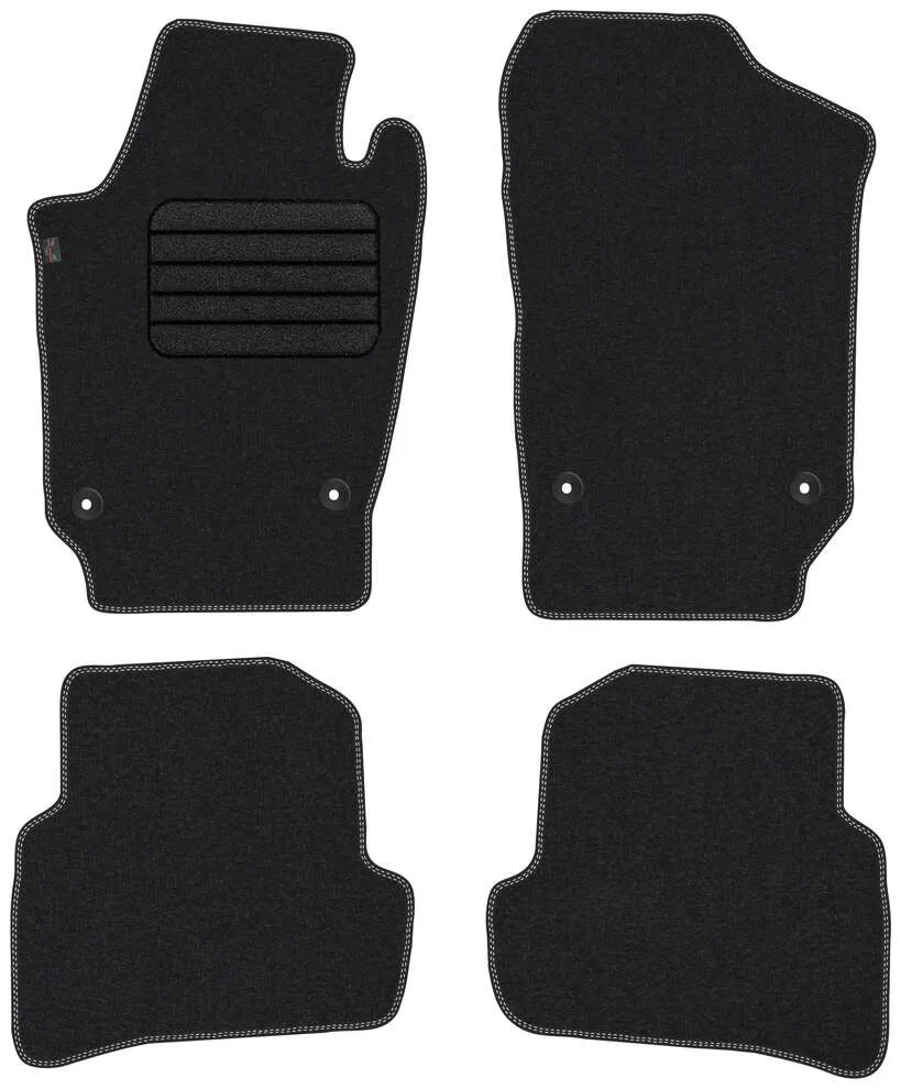 Stoffmatter Vw Polo V (2009-2017) – Premium Stoff - Textil