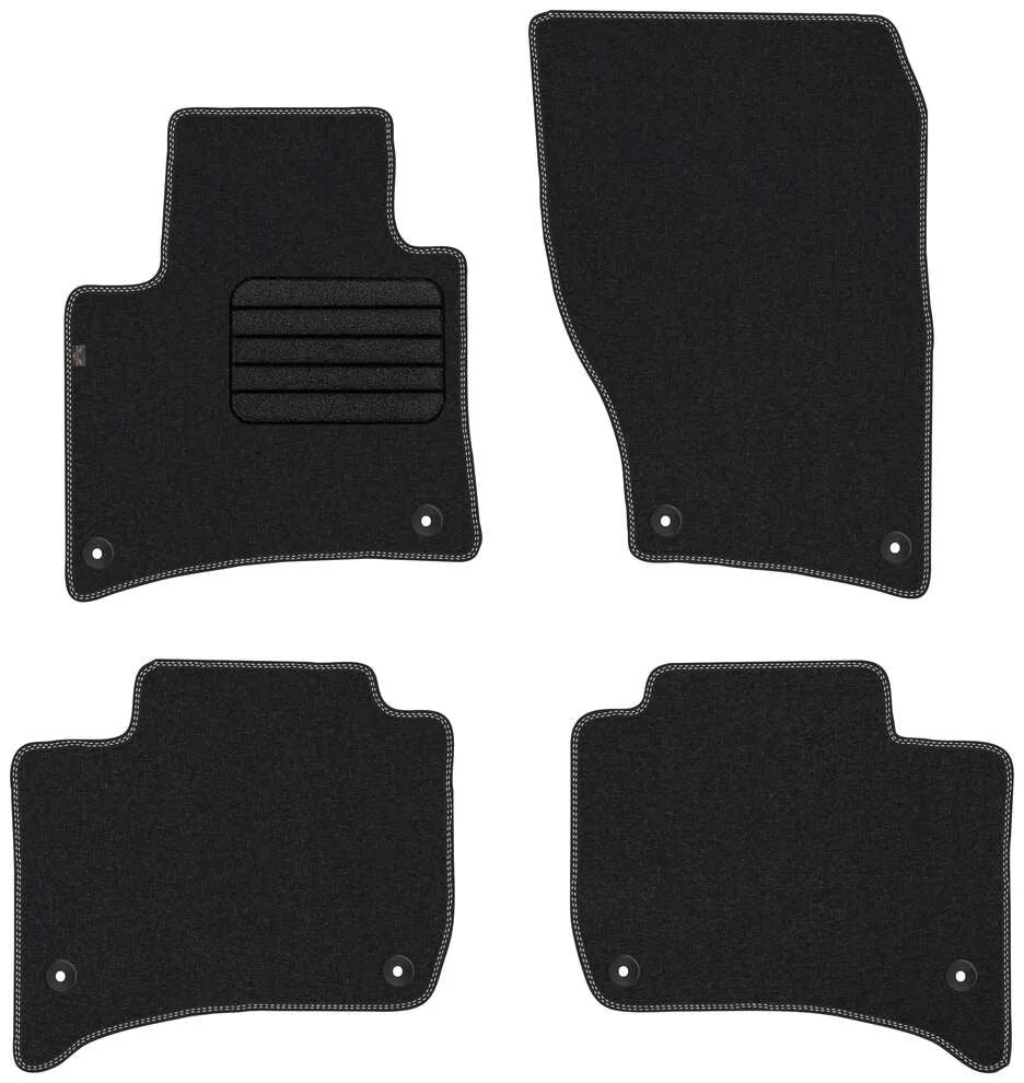 Stoffmatter Porsche Cayenne II (92A) (2010-2017) – Premium Stoff - Textil