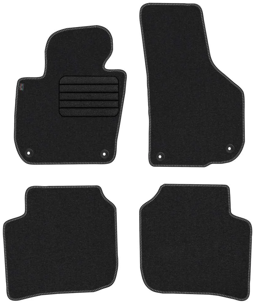 Stoffmatter Skoda Superb II (2008-2015) – Premium Stoff - Textil