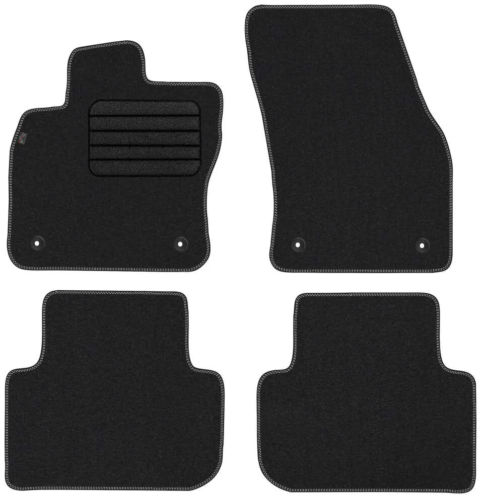 Stoffmatter Vw Tiguan II (2016-2024) – Premium Stoff - Textil