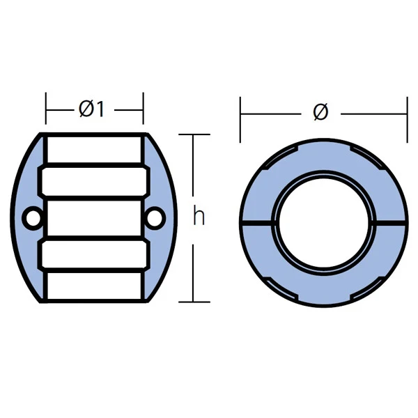 Tecnoseal, Akselanode sink 40mm, 1143340