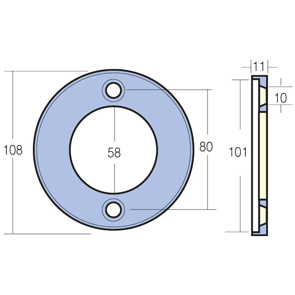 Tecnoseal, Aq drive Sinkring Volvo, Ø 108 mm, Originalnr. 875809