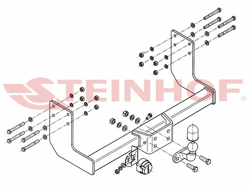Tilhengerfeste Vw Crafter I (2006-2016) – fastmontert | Steinhof