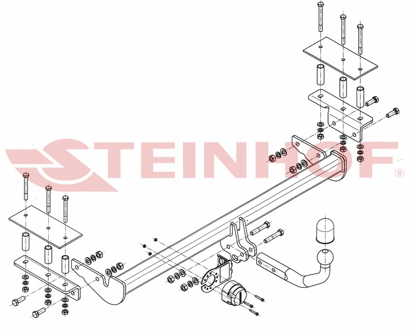 Tilhengerfeste Opel Astra H (2004-2014) – fastmontert | Steinhof