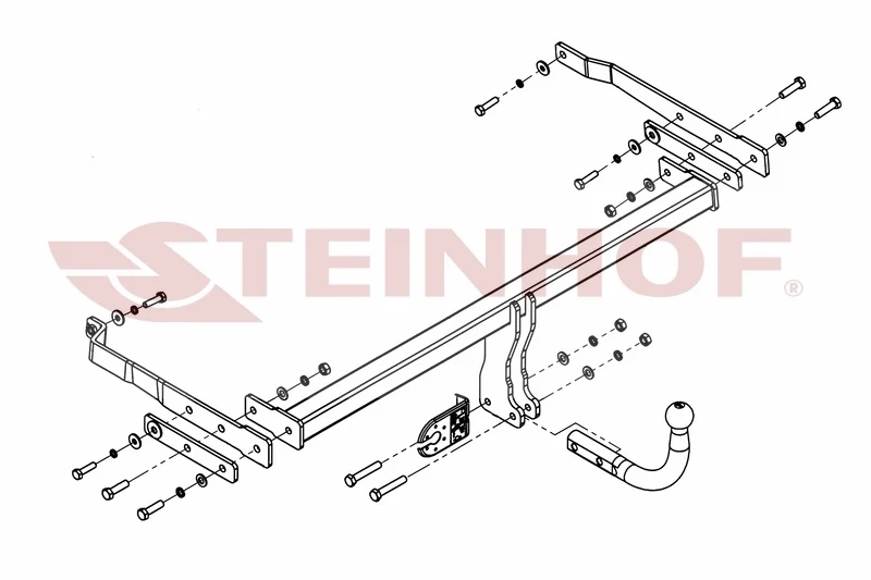 Tilhengerfeste Renault Megane III 5D (2012-2015) – fastmontert | Steinhof