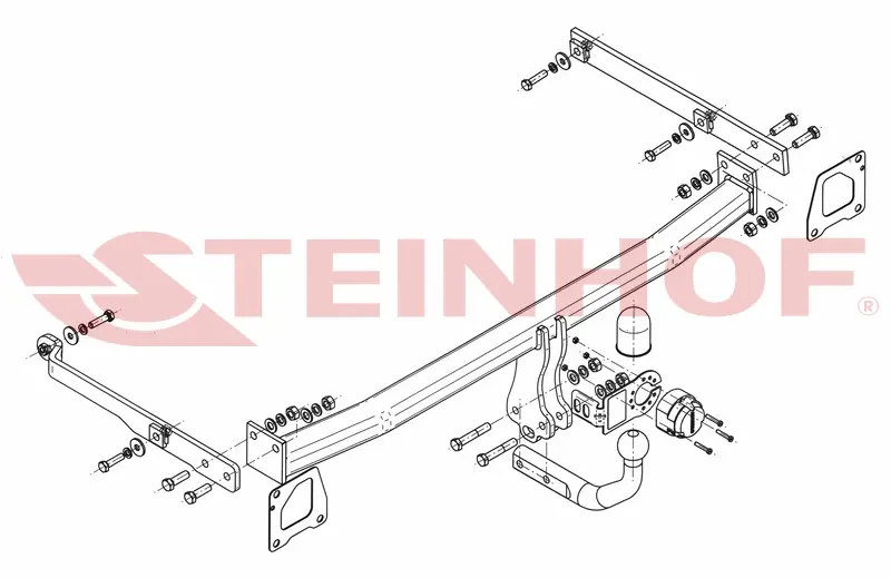 Tilhengerfeste Renault Scenic (2009-2016) – fastmontert | Steinhof