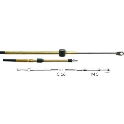 Ultraflex, Styrekabel C16 Quicksilver Standard, 17 fot, 80 mm