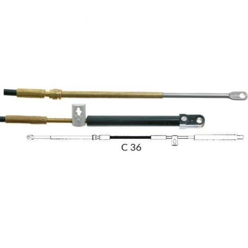 Ultraflex, Styrekabel C36 Quicksilver Gen.2, 20 fot, 87 mm