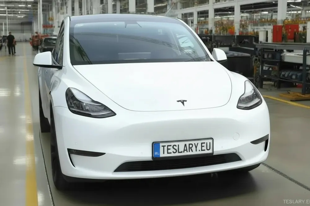 Tesla Model 3/Y Real Plastic Front Grill (Tesla X Style) med logo