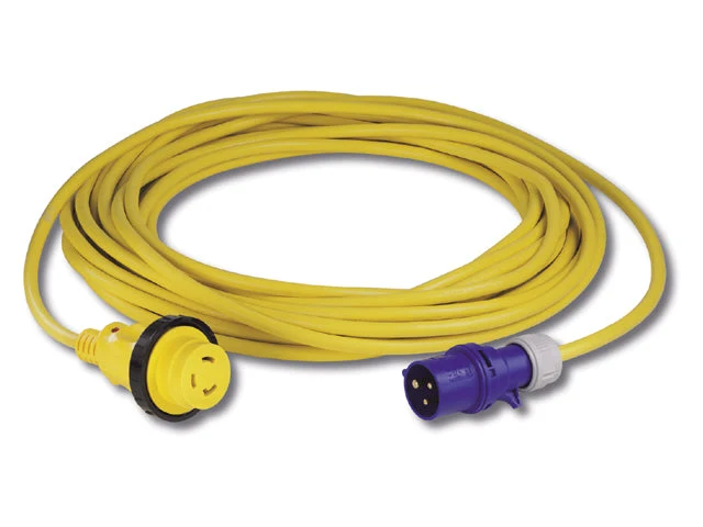 Marinco, 16A 230V Kabelsett, 1m med LED-indikator, 1MSPPXP
