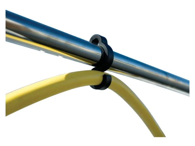 Marinco, Wire klemme "S" stil sort 6 stk, CLIP-01