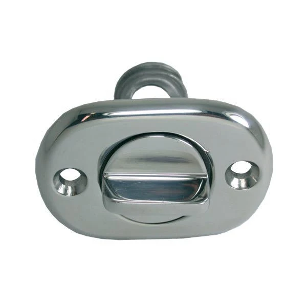 Lenseplugg RF 1/2" oval, AISI 316, 24x54mm