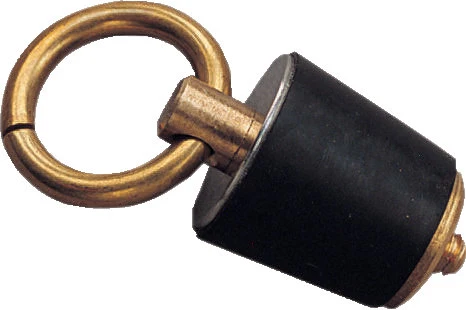 Roca, Bunnplugg messing/gummi 16mm, Ø: 5/8"
