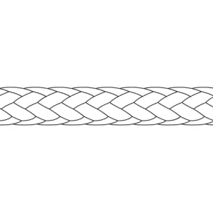Talamex, vokset garngarn 1 mm polyester, 5 spoler