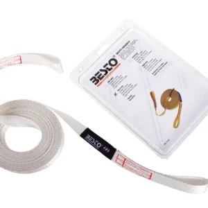 Besto, Jackstay 25mm med 2 Øjne, 2000 kg – Længde: 8M