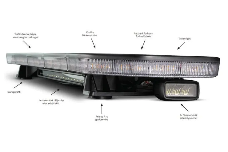 Lumen Alert Advanced 76 cm blå