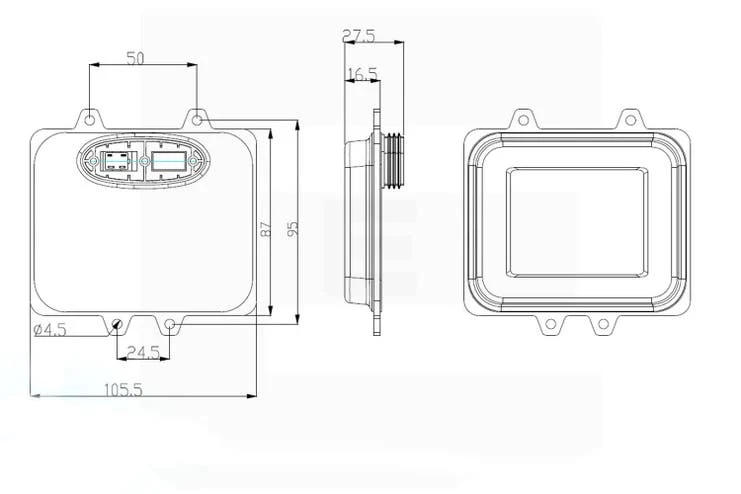 Lumen xenonballast som Hella