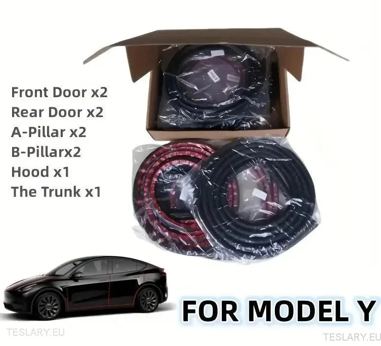 Tesla Model Y Absorpsjon Lydsikringsstrimler