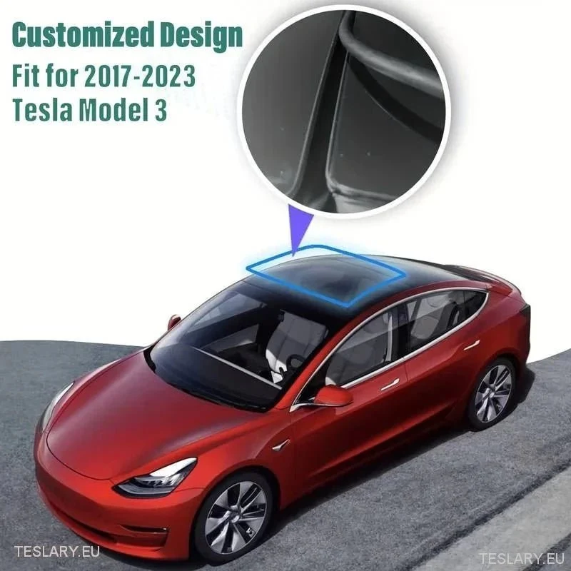 Tesla Model 3 Takforseglingsstripe støyreduksjon